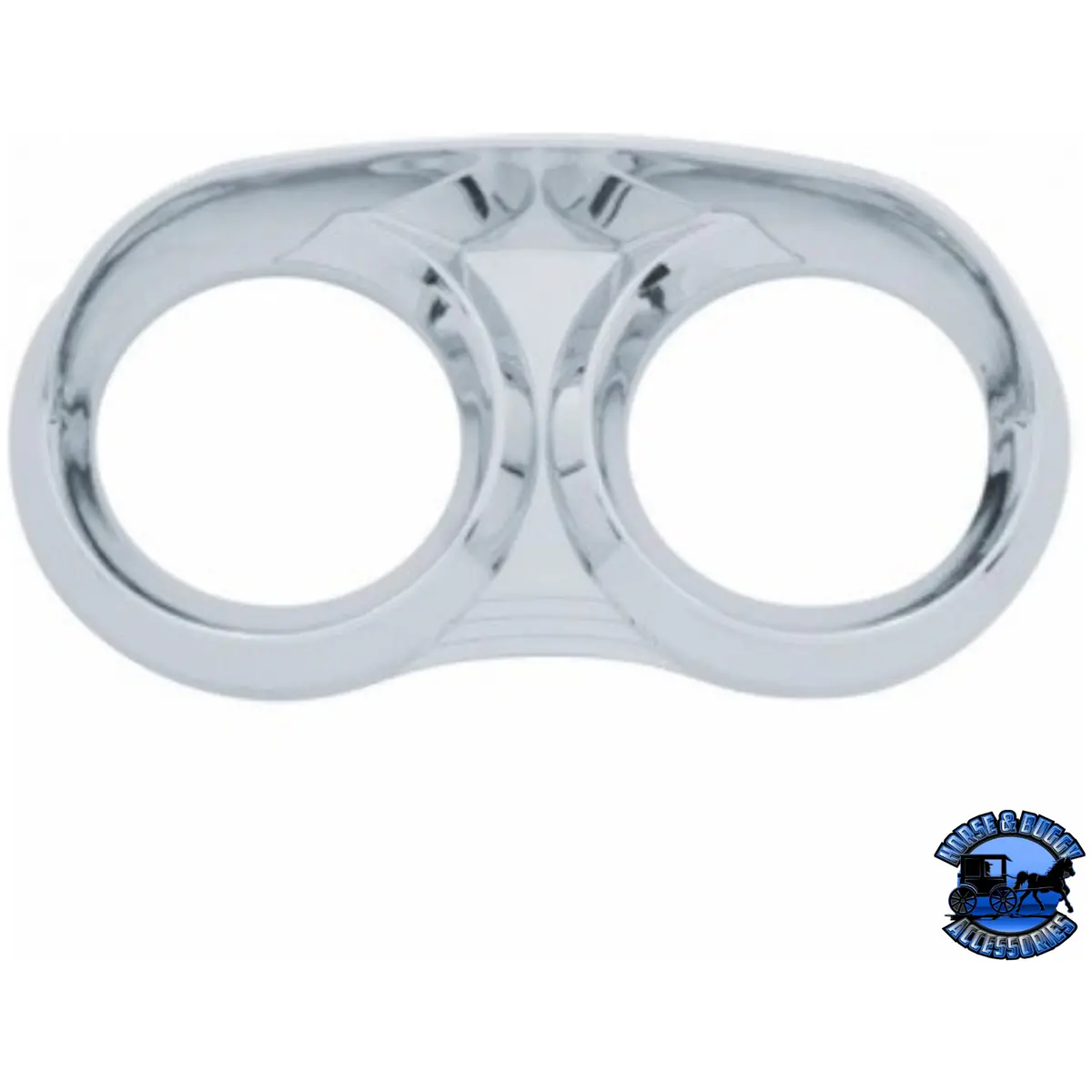 2 Gauge Cluster Bezel With Visor For 2001-2005 Peterbilt 379 & 378 #41712 1