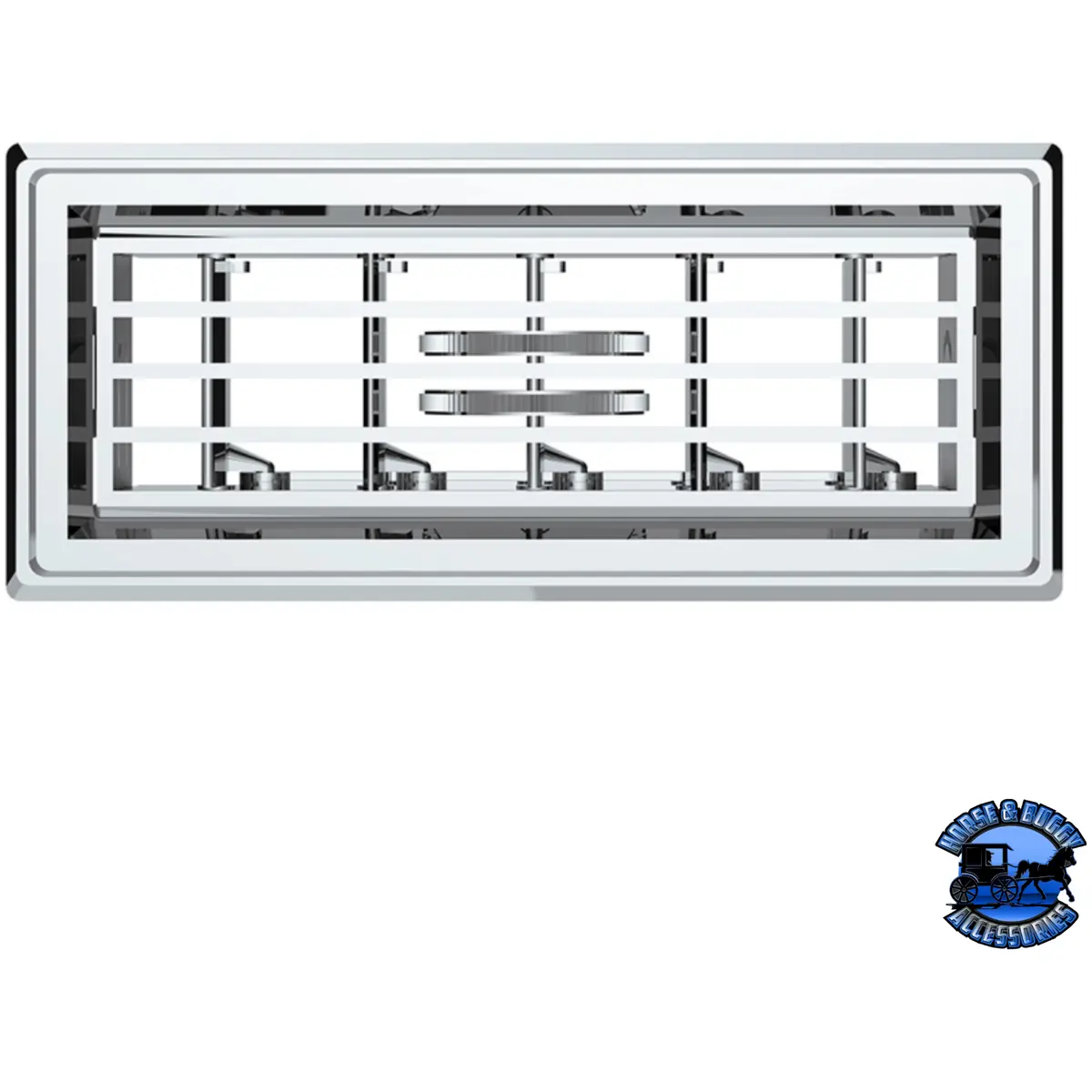 Chrome Plastic A/C Vent Vent For 1987-2000 Peterbilt #41018 1