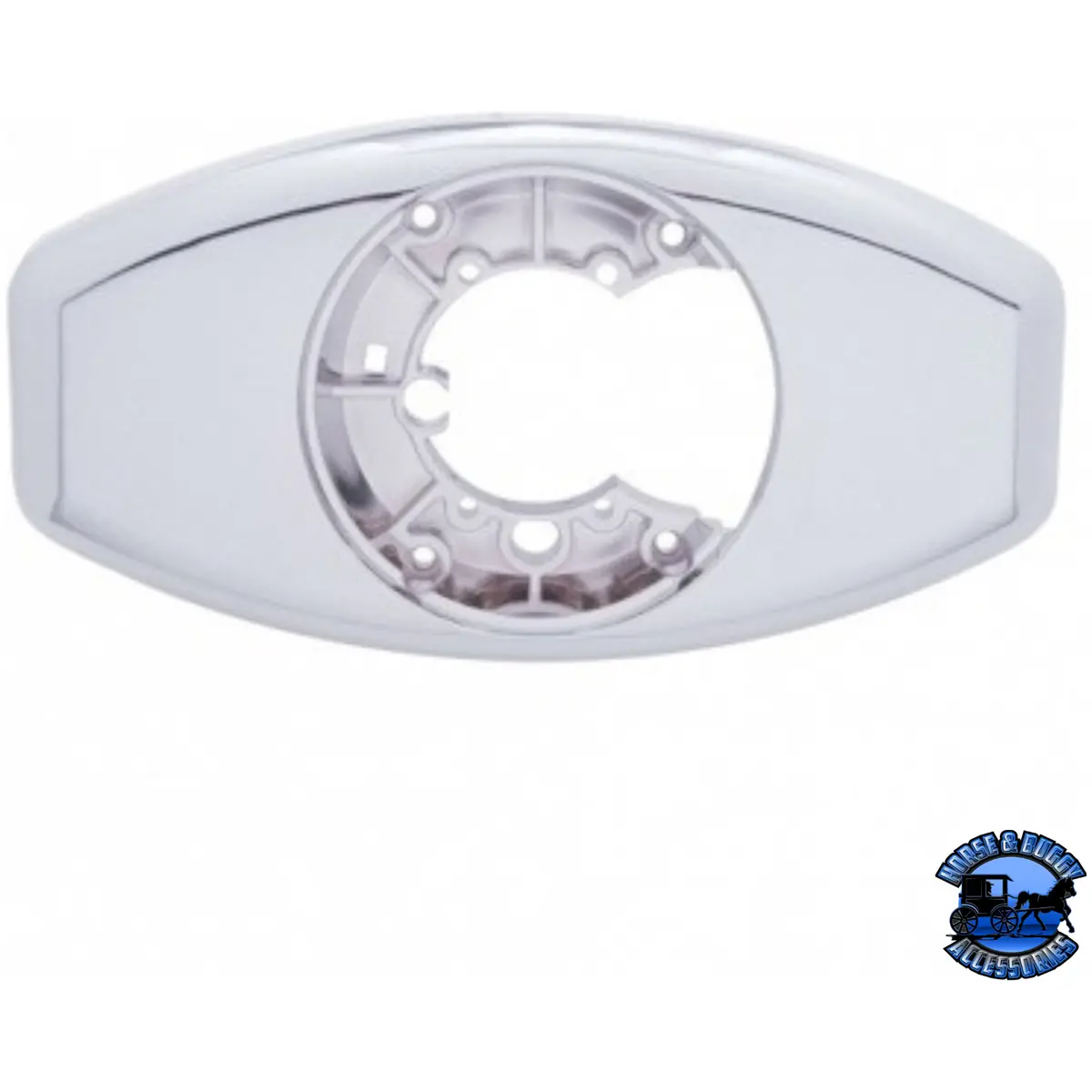 Chrome Upper Steering Top Cover For 1997-2001 Kenworth W900/T800 And Peterbilt 379/378 #40906 1