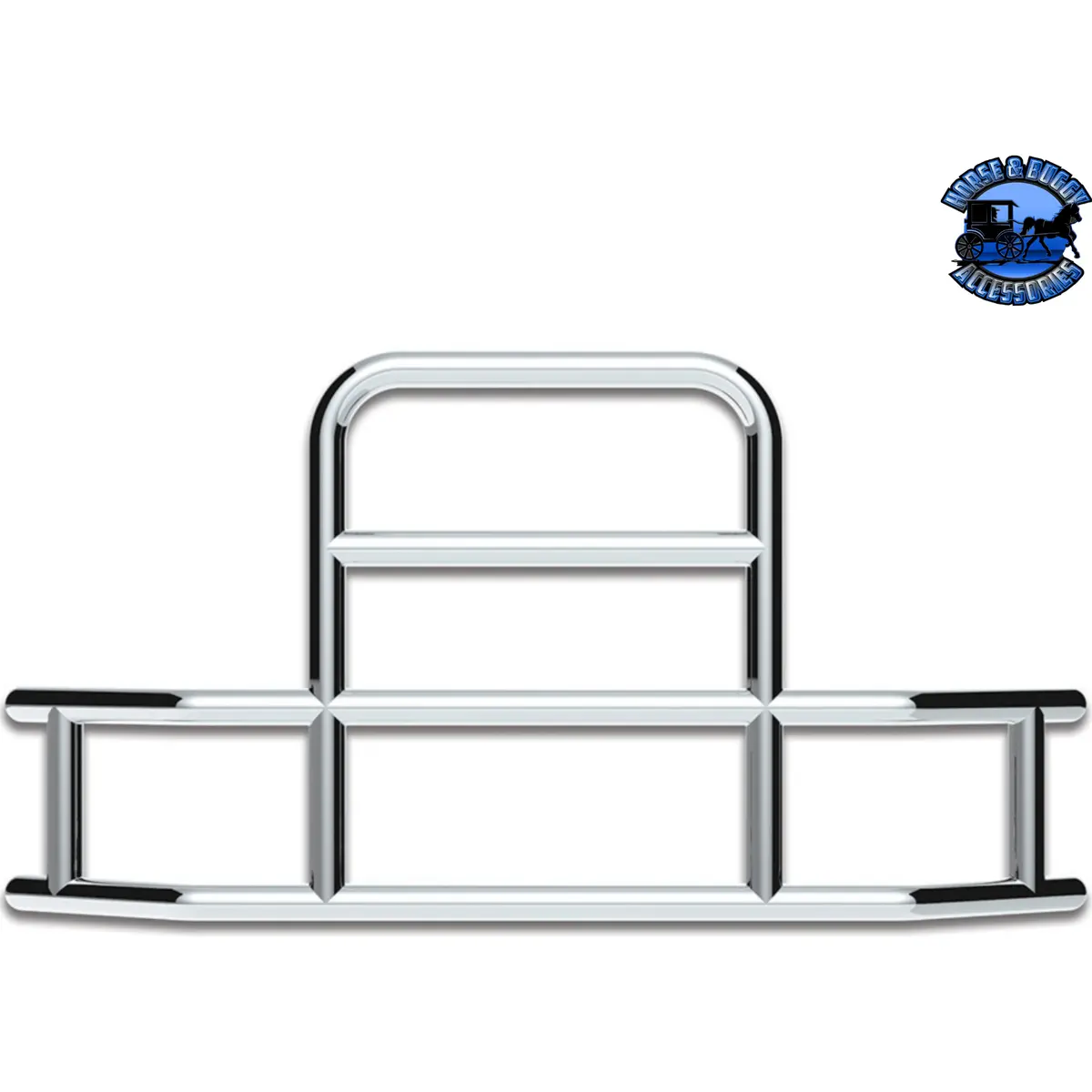 Highwayshield I85 R-304 Stainless Steel Grille Guard & Bracket Kit (Choose Kit) 1