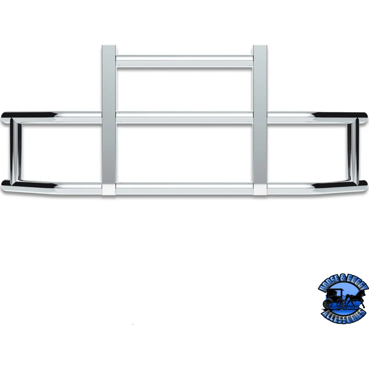 Highwayshield I25 R-304 Stainless Steel Grille Guard & Bracket Kit (Choose Kit) 2