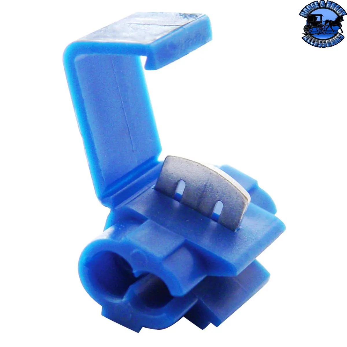 18-14 Awg Blue Snap Lock Tap Splice Connector #40108 1