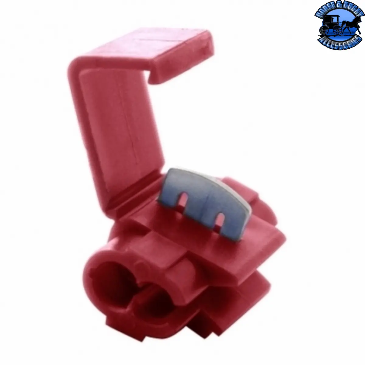 22-18 Awg Red Snap Lock Tap Splice Connector #40109 1