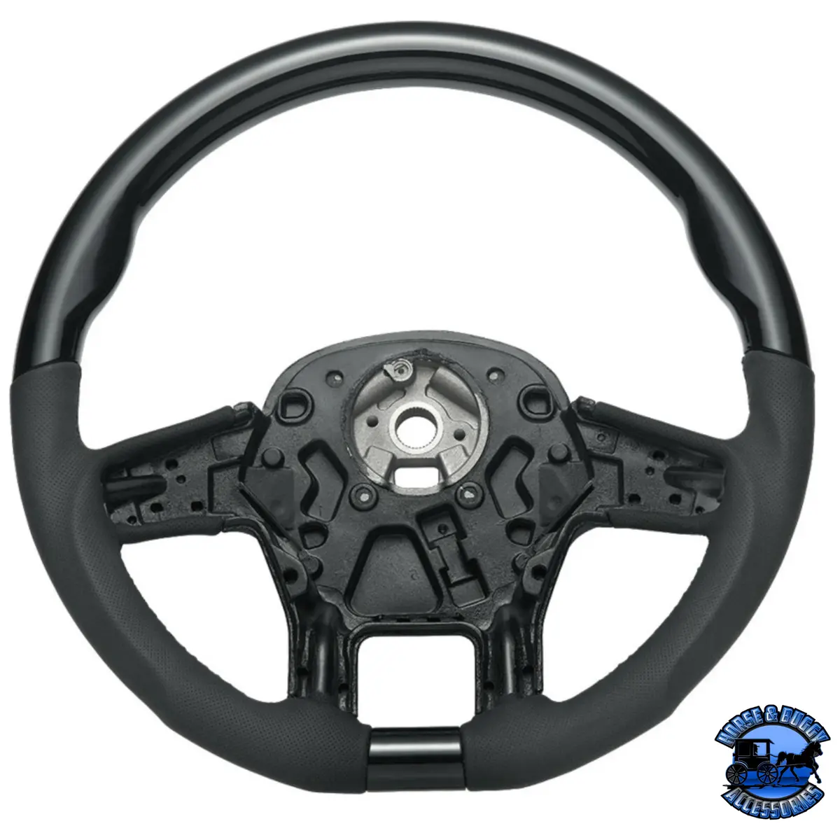 18" Yourgrip Leather & Wood Candy Color Steering Wheel For 2012-2021 Pb 579&2013-2021 Kw T680 (Choose Color) 1