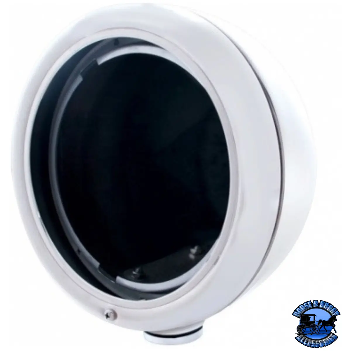 Chrome "Classic" Headlight Housing - No Turn Signal #30375 1