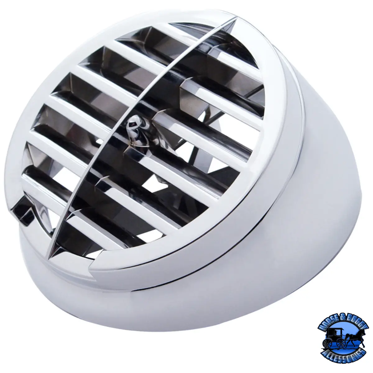 Chrome Plastic A/C Vent For 1967-1987 Peterbilt 359 #41014 1