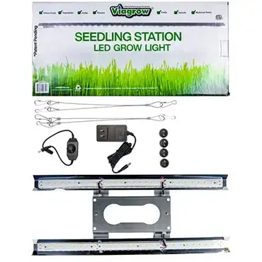 Viagrow 1020 Seedling Station Led, Full-Spectrum Grow Light For Germinating Seeds (Case Of 12) 1
