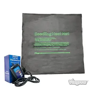Viagrow Dual Tray, Met Standard Heat Mat And Thermostat, 20”20” 1