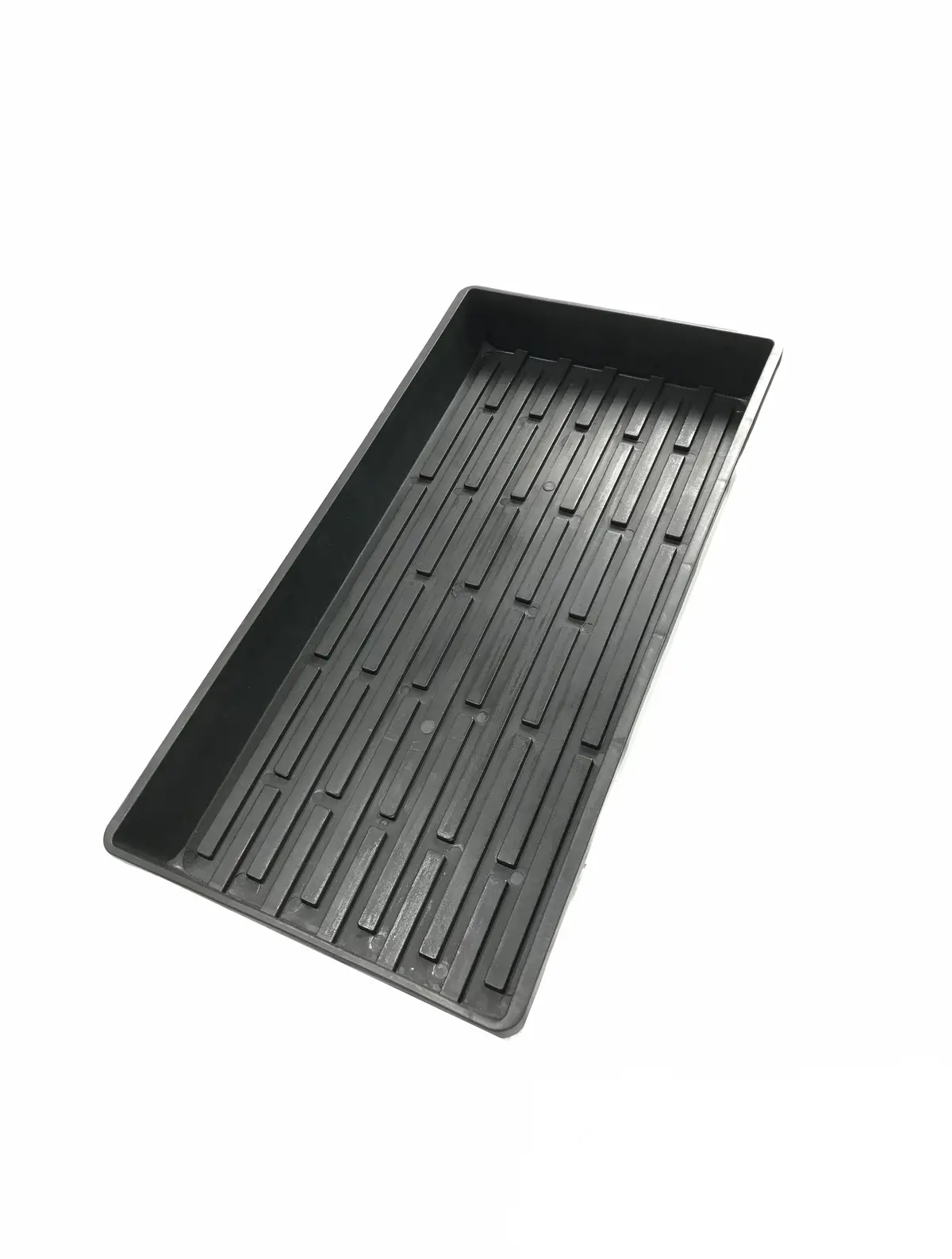 The Harvest Company Viagrow 10 In. X 20 In. Black Plastic Extra-Strength Quad Seed Starter Plant Support Planter Accessory 100-Case (V726298-100) 1