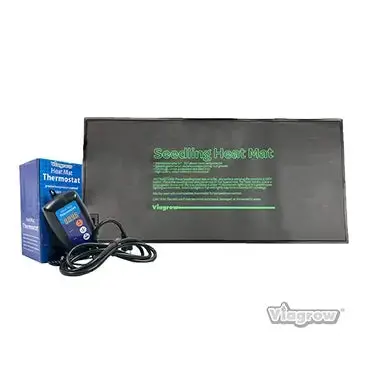 Viagrow Single Tray, Met Standard Heat Mat And Thermostat, 20”8” 1