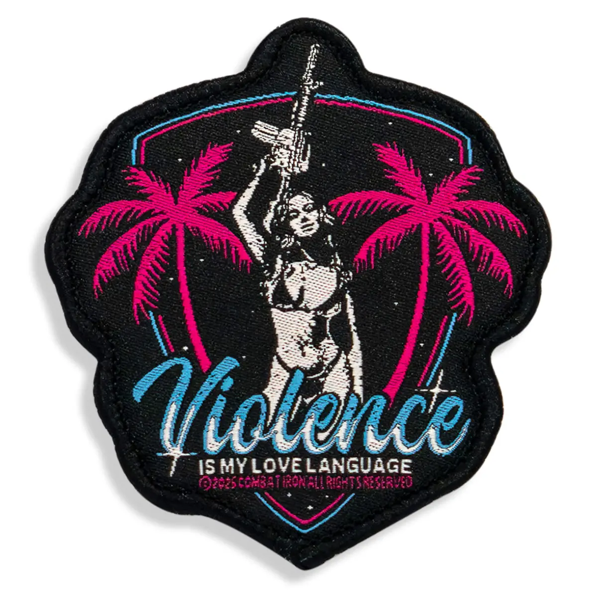 Violence Is My Love Language Velcro Patch 1
