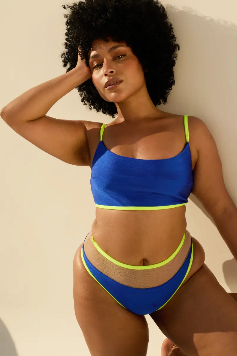 Rolling Vento Reversible Top - Black/Royal Blue 1