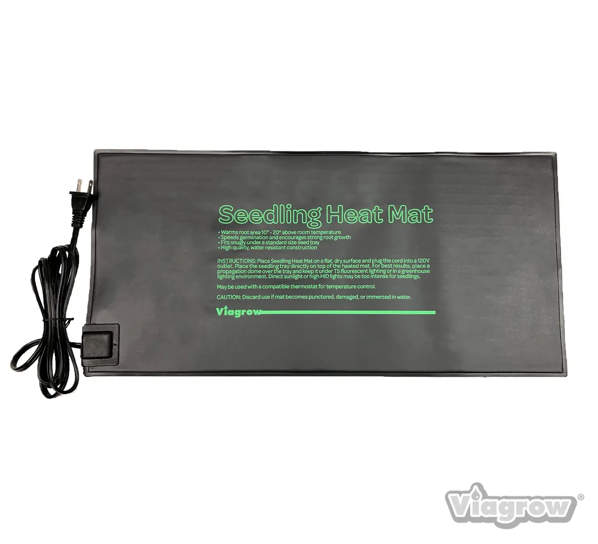 The Harvest Company Viagrow 20.5" X 8.5" Seedling Heat Mat (Case Of 25) 1