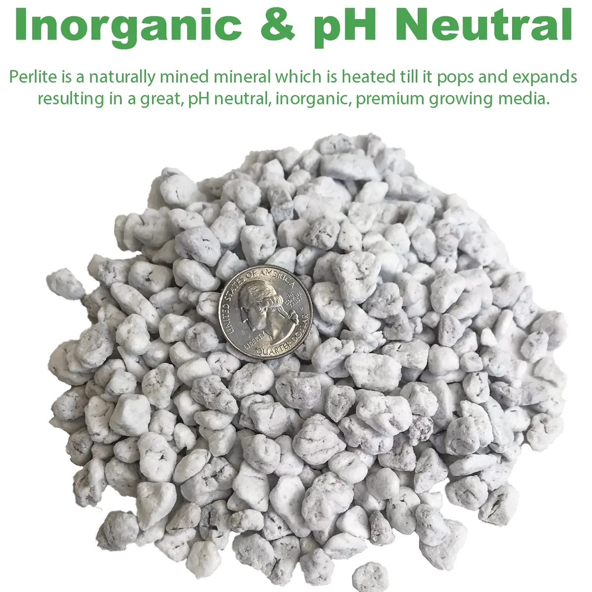 The Harvest Company Viagrow 4 Cu. Ft. (113L) Perlite Coarse And Chunky Grade White Soil Amendment (25-Pallet) (Vperch4-Pt) 2