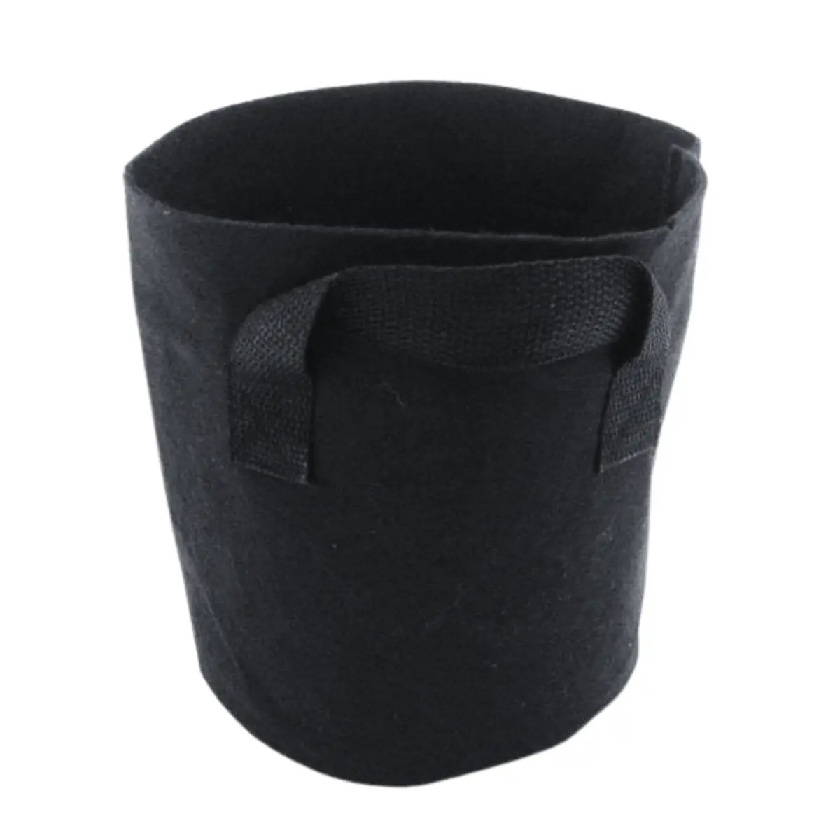 50% Off At Check Out: The Harvest Company Viagrow Fabric Aeration Grow Bags Black Polypropylene Round Indoor/Outdoor Planter With Handles (Packs) 1