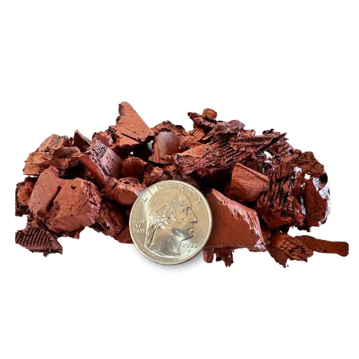 The Harvest Company Viagrow Red Rubber Playground & Landscape Mulch, 75 Cf Pallet / 50 Bags 1.5Cf Each / 2.77 Cubic Yards / 2000Lbs (Vredwrm-Pt) 2