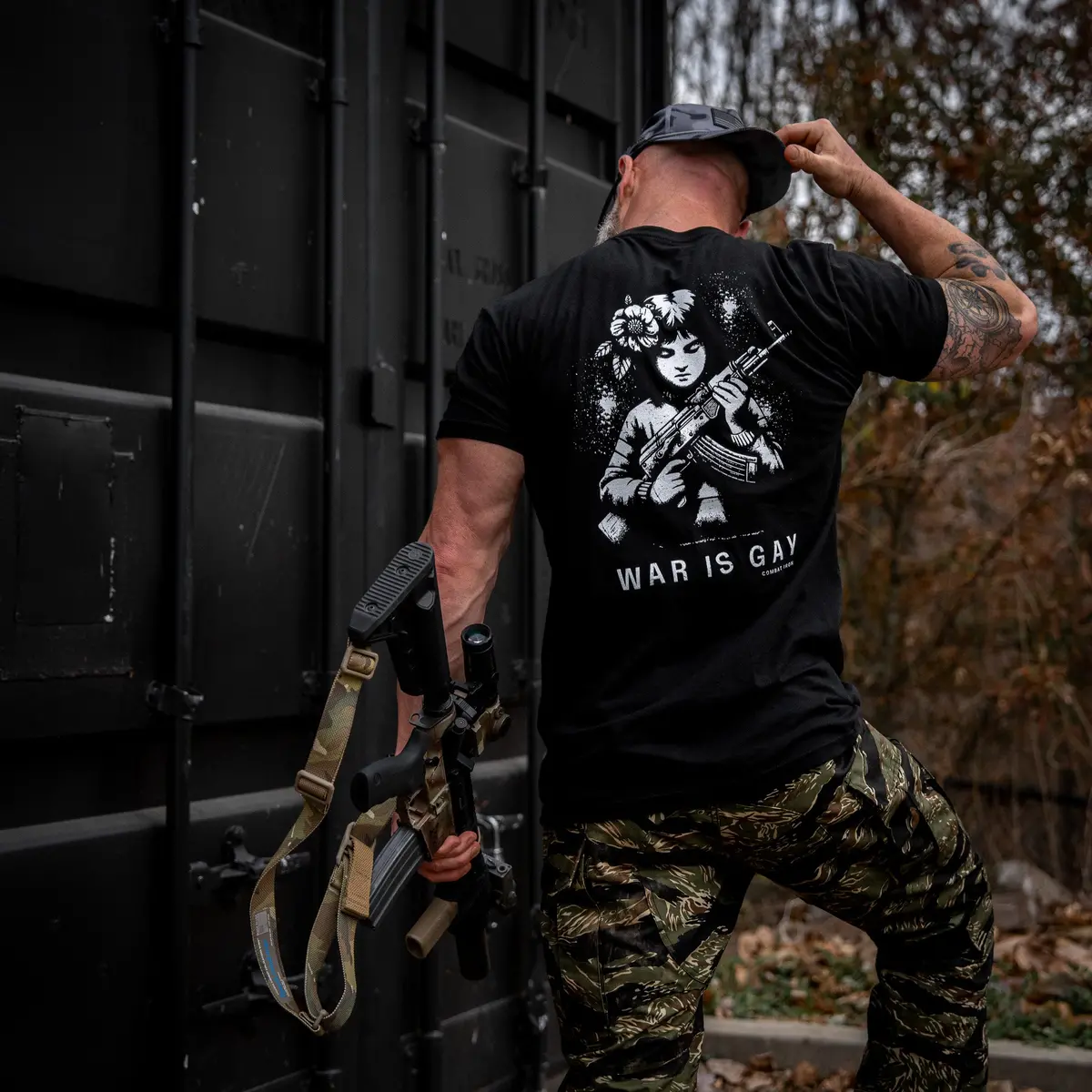 War Is Gay Men's T-Shirt 4