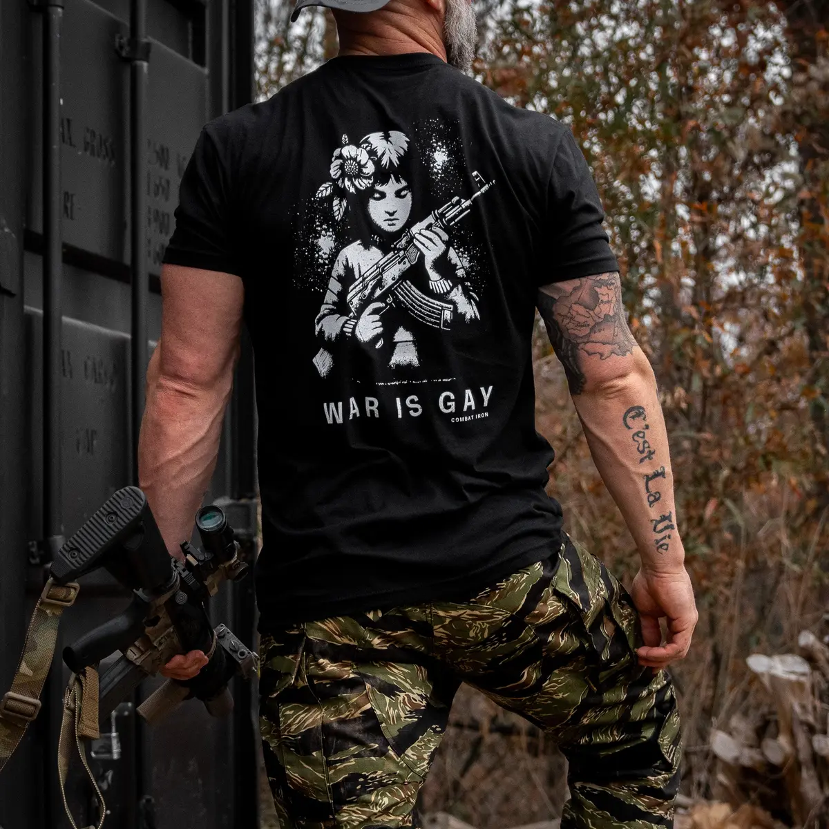 War Is Gay Men's T-Shirt 3