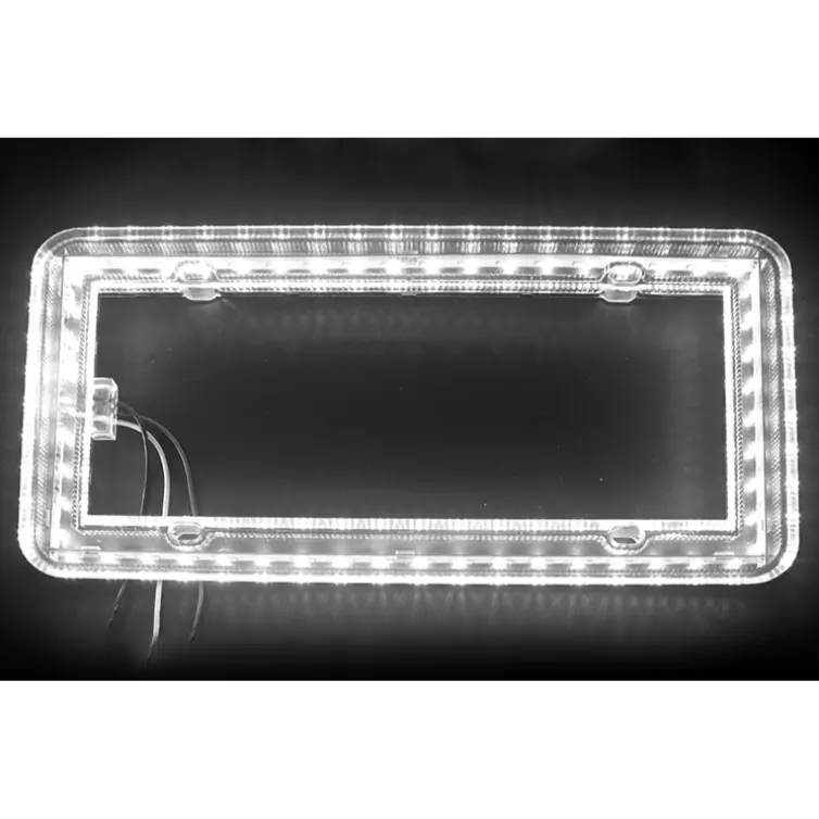 Halo Glow Light For License Plates With (Choose Color) And White Leds 1