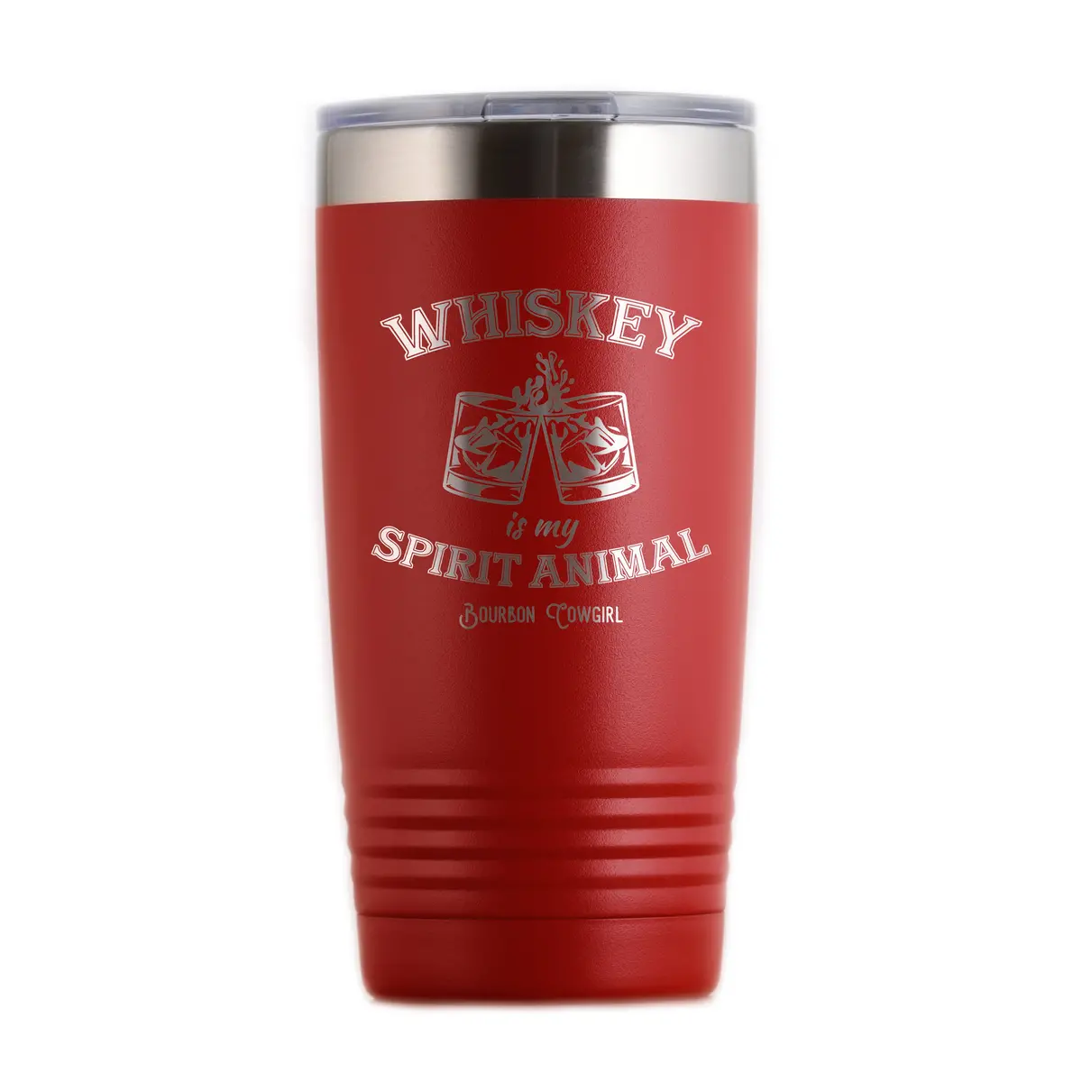 Whiskey Is My Spirit Animal Travel Tumbler 3