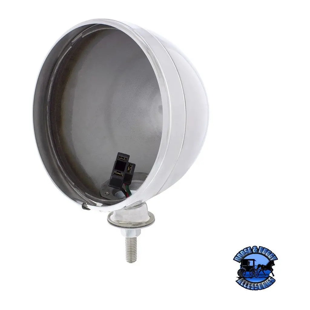 7" Stainless Steel Dietz Style Headlight Housing (Pair) A5022ss 2