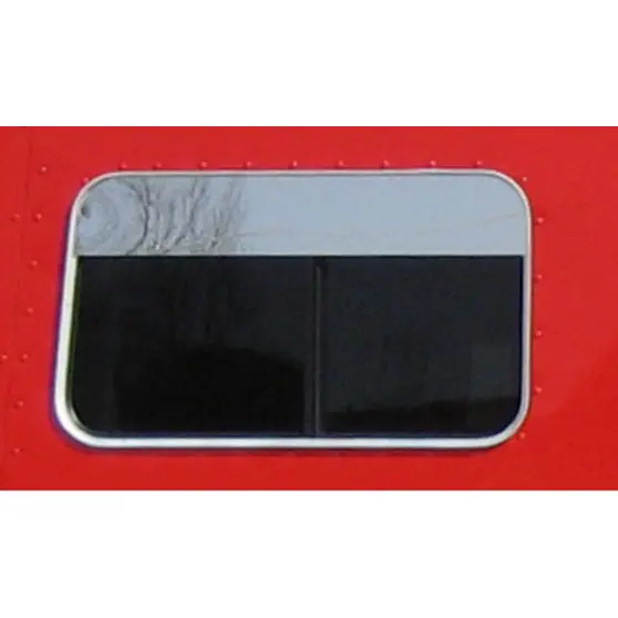A572019 Window Chop Top Pr Pb 379,388,389 W/O Trim Ultra Slpr 5" Ss (01-101323) 1