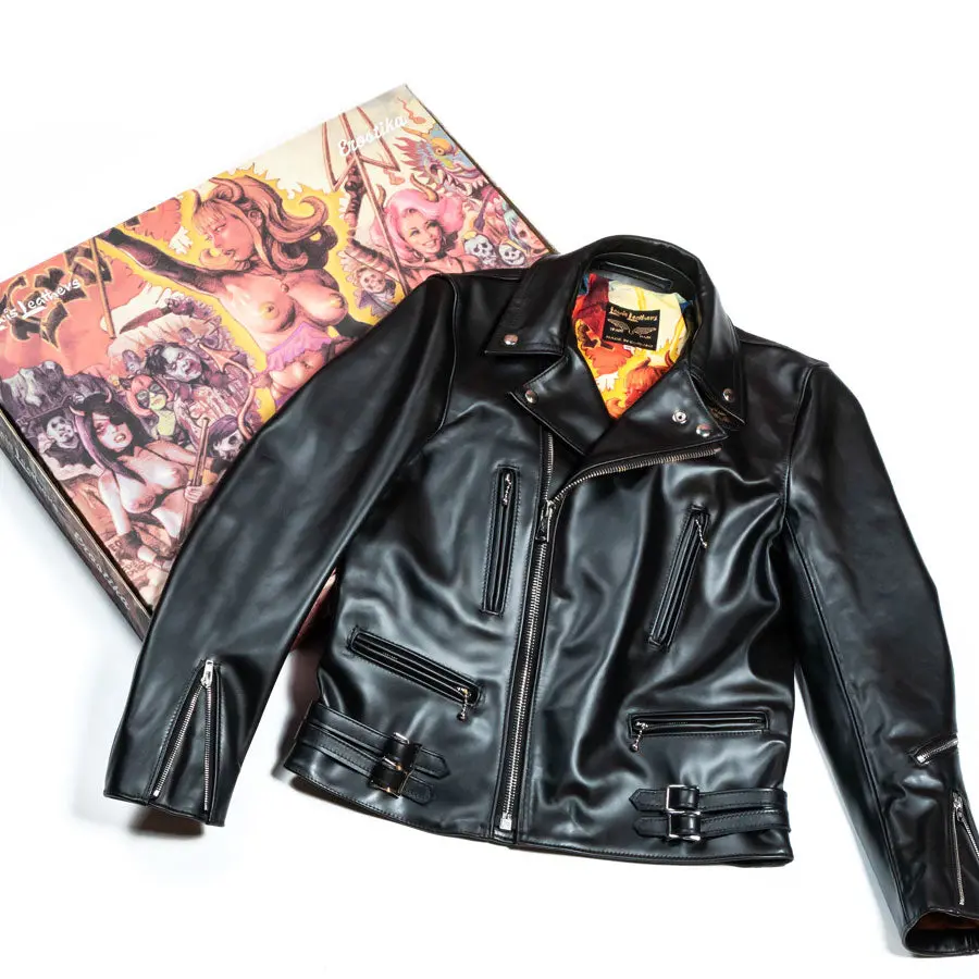 "Lewis Leathers X Erostika" Leather Jacket 1