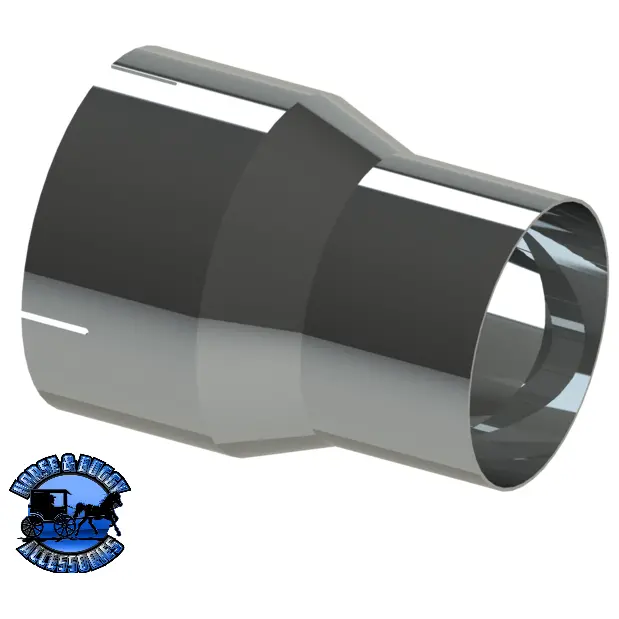 Adp6b 6” Reduced To 5” Chrome Adapter 1