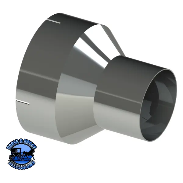Adp8b 8" Reduced To 5" Chrome Adapter 1