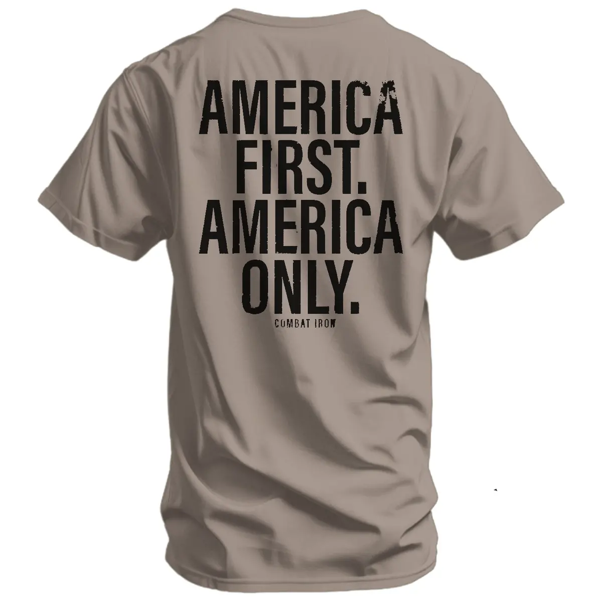 America First. American Only. Men's T-Shirt 3