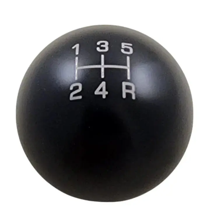 Tz-5Rdr-Bilt-200-Blk Black Aluminum 5 Speed Shift Knob (1/2"-13 Female Threads) 1