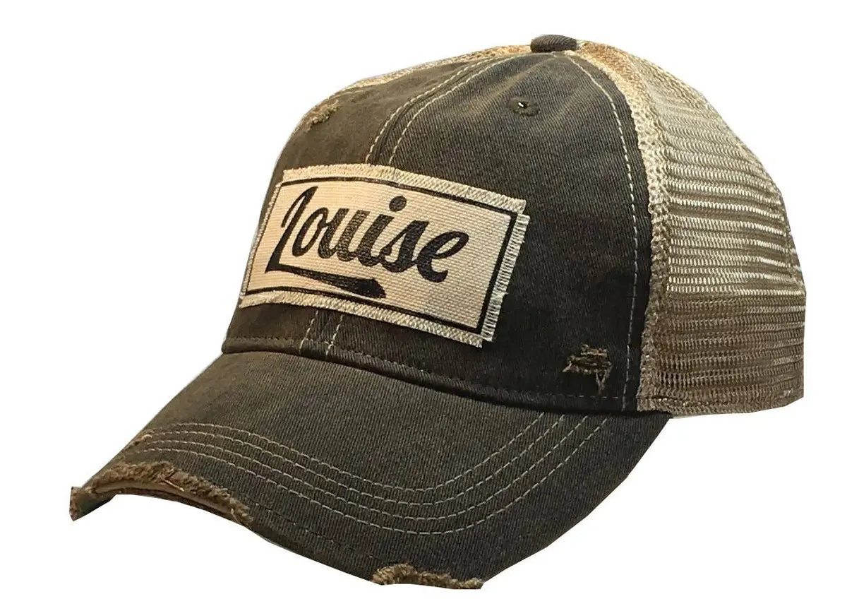 Louise Distressed Trucker Cap 1