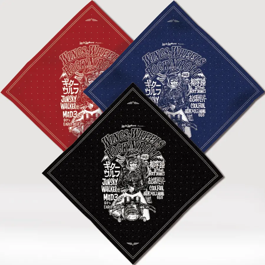"Wings,Wheels,And Rock’N’Roll Vol.3" Bandana 1