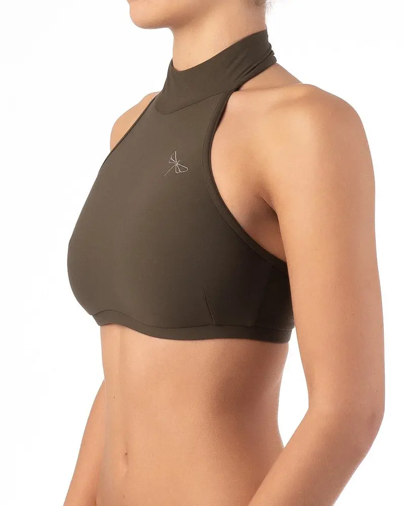 Dragonfly Lisette Top - Khaki 1