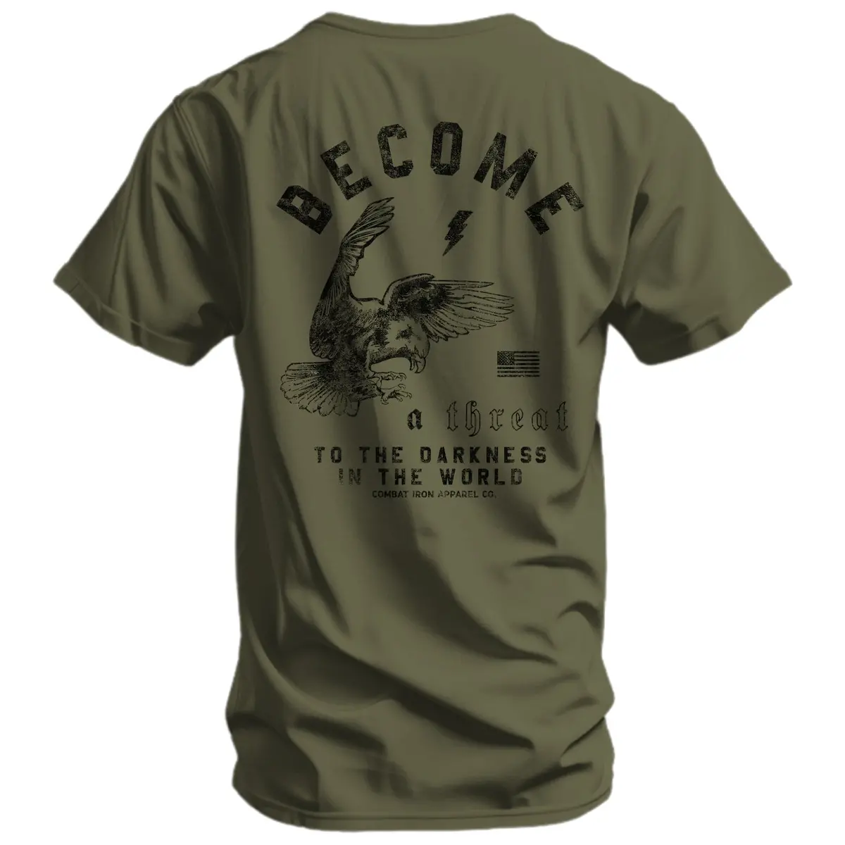 Become A Threat To The Darkness Men's T-Shirt 17