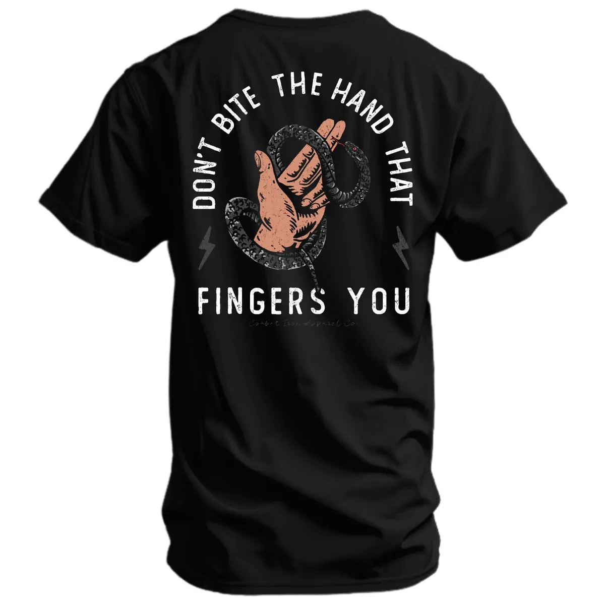 Don't Bite The Hand That Fingers You Men's T-Shirt 2