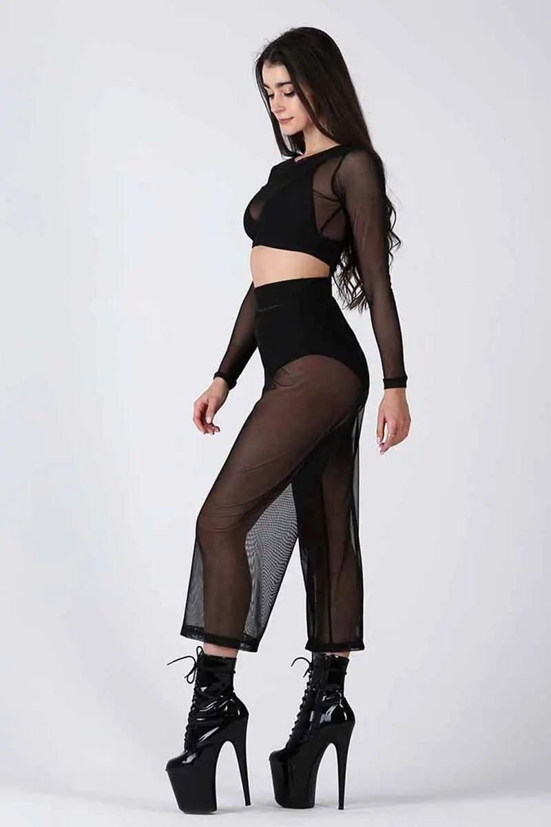Rev Activ Mesh Flow Pants - Black 1