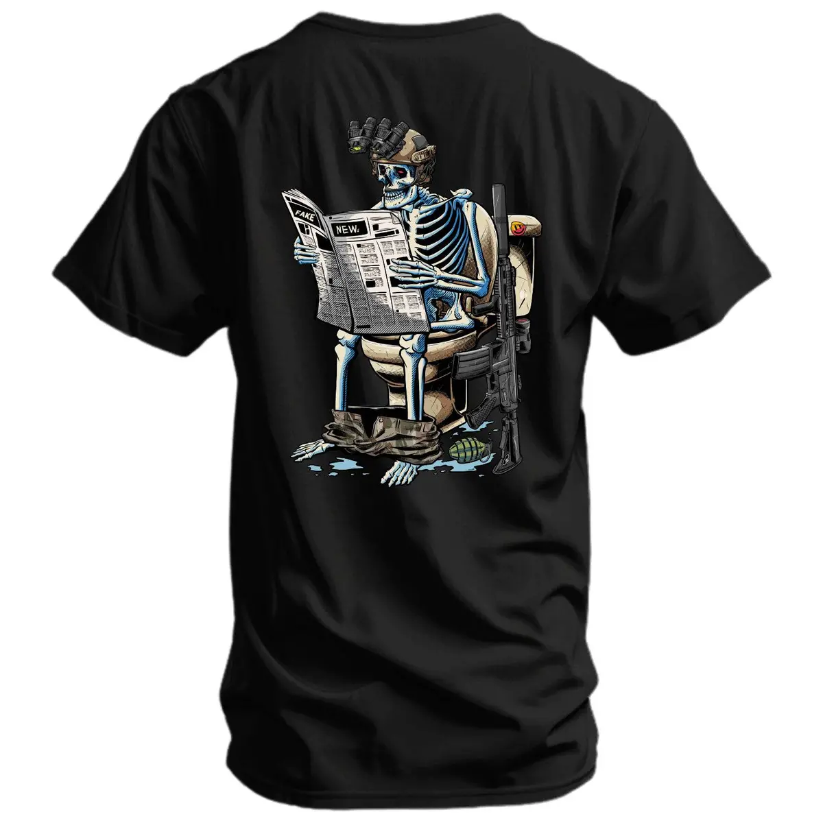 Fake News Reading Operator Men's T-Shirt 1