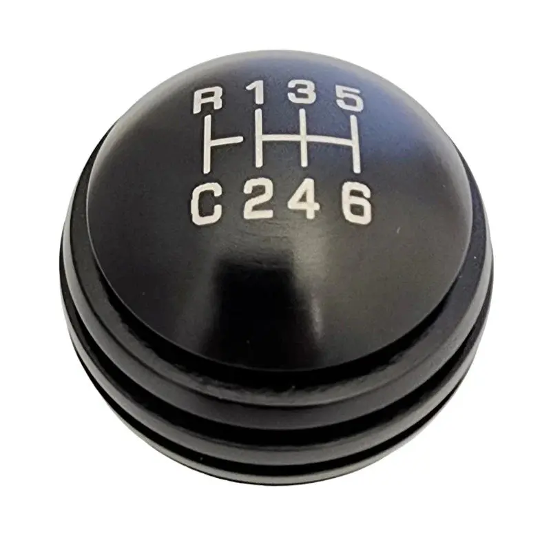 Factory Height 2021 2022 2023 2024 Bronco 6G 7 Speed Oe V2 Br-200 Black Grooved Round Aluminum Heavy Weight Custom Shift Knob And Adapter 1