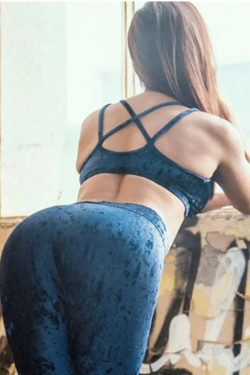 Dragonfly Nicole Top - Velvet Blue 1