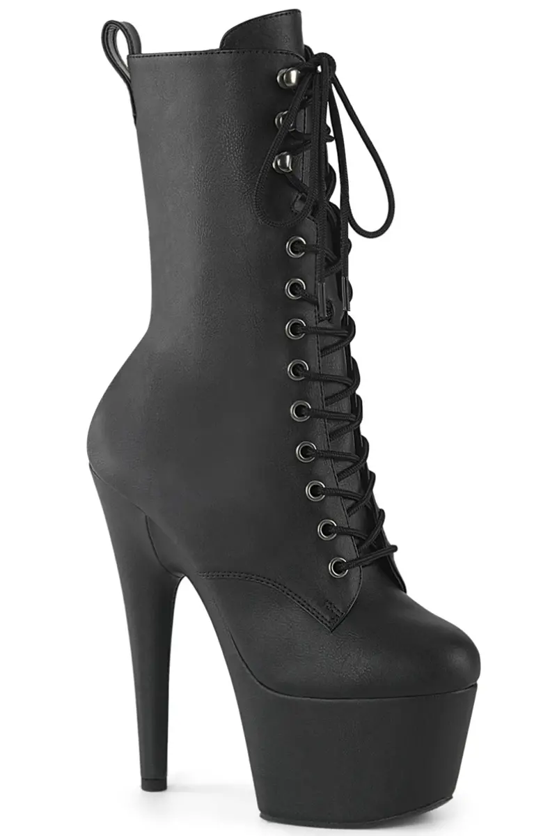 Pleaser Usa Adore-1049Wr 7Inch Boots - Matte Black 1