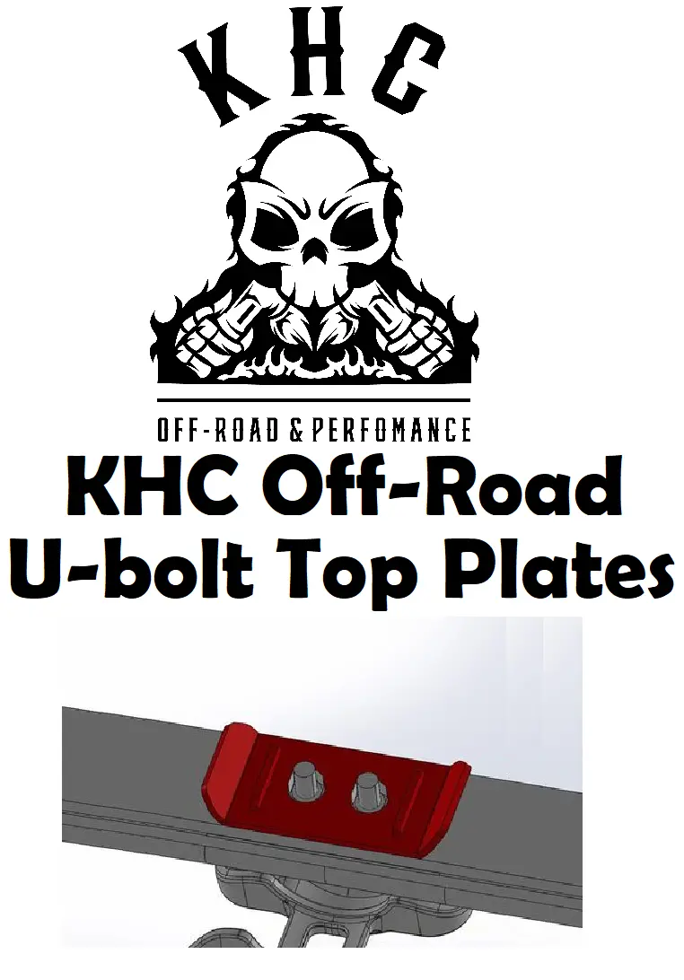 Khc F150 / Gen 1 & 2 Raptor U-Bolt Top Plates 1