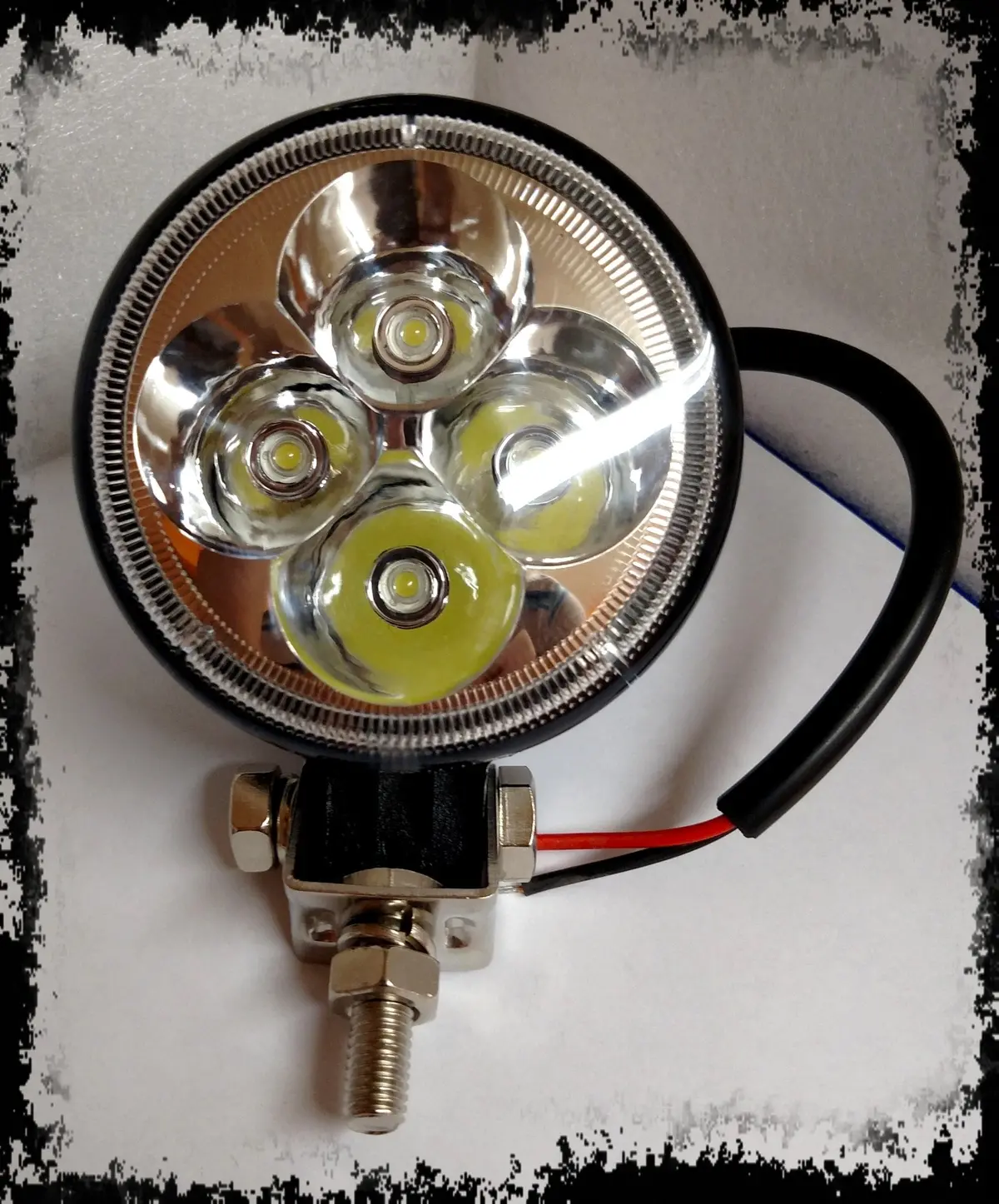 Bumper Accessory: Rear Round Led Light 1