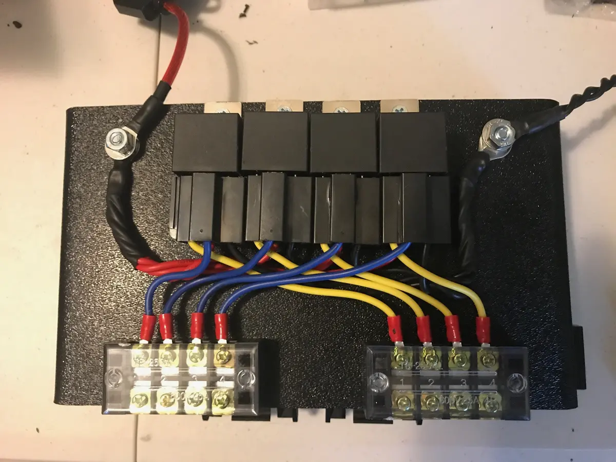 Bumper Accessory: Relay Panel For Led Lights 1