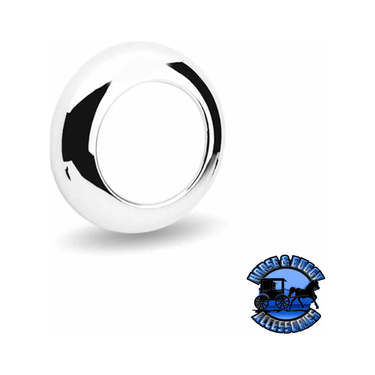 Tbez-2Ch4 2″ Lock On Round Bezel – Chrome Abs Plastic 1