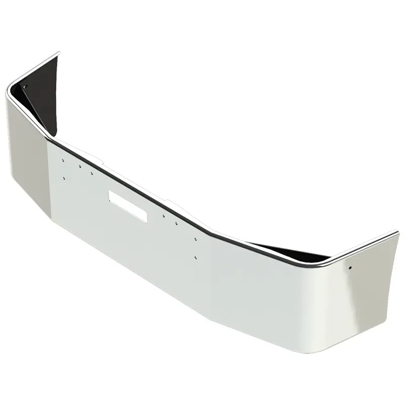 E-Ci-0001-34 20'' Freightliner Fld 112 & Fld120 Bumper; Set Back Axle 1989+ (Center Tow Hole) 1
