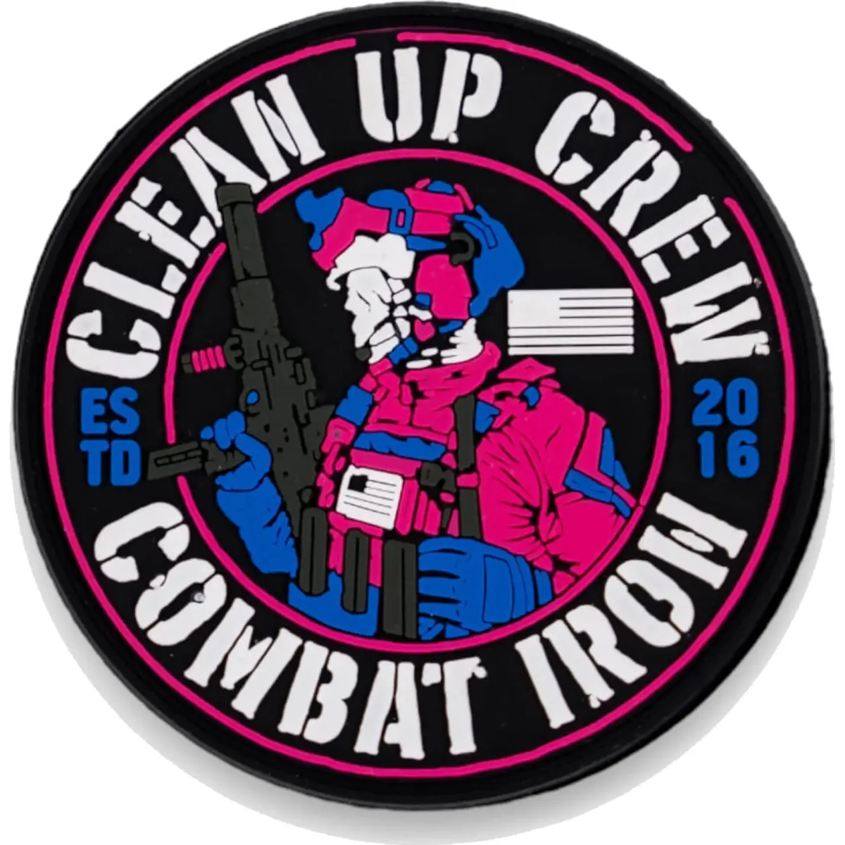 Clean Up Crew Operator Pvc Patch 1
