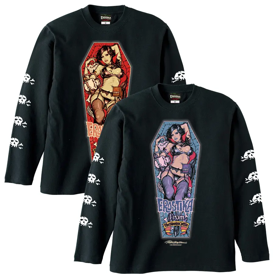 “Vampire Of Erostika” Ls T-Shirt 1
