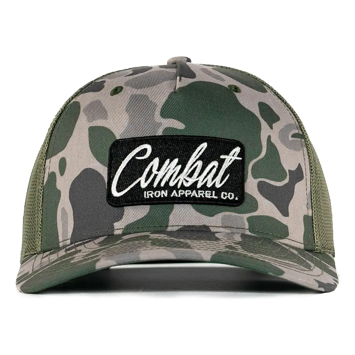 Combat Script Patch Mid-Profile Mesh Snapback Hat 1
