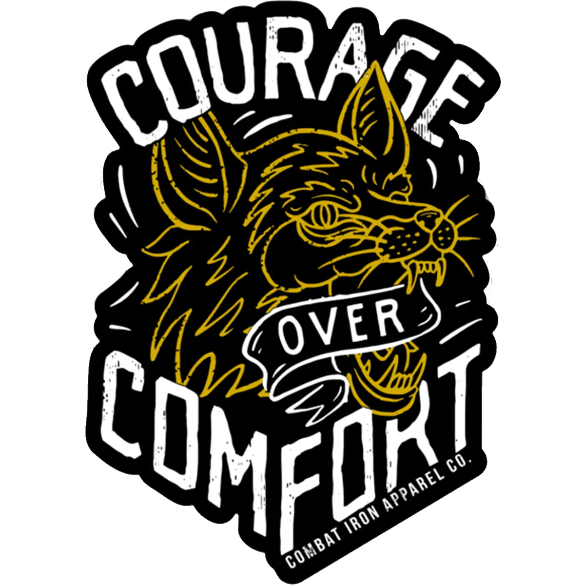 Courage Over Comfort Decal 1